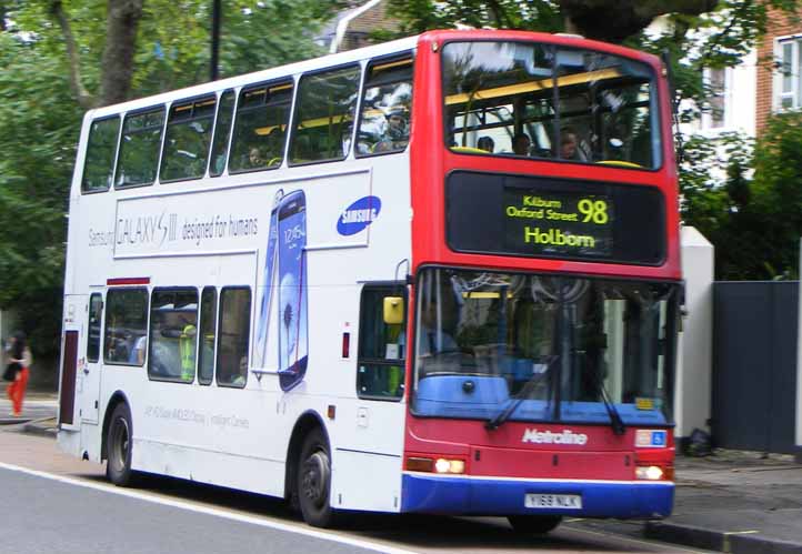 Metroline Volvo B7TL Plaxton President VPL168